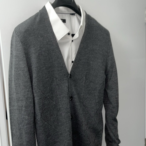 BNWT Mexx Cardigan Sweater Size Medium, 50% Merlino Wool and 50% Acrylic, Grey - Picture 3 of 16